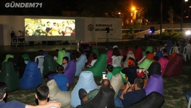 Kırıkkale Belediyesi “Açıkhava Sinema Günleri” Başladı