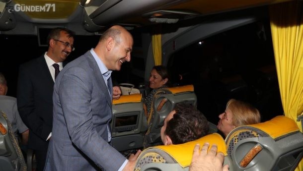 Süleyman Soylu, 43 İlin Geçiş Noktası Kırıkkale’de Trafik Denetimine Katıldı