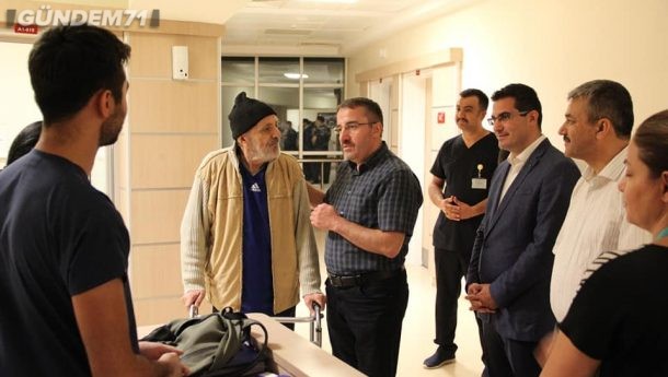Kamu Hastaneleri Genel Müdürü Ataseven Yüksek İhtisas Hastanesi’ni Ziyaret Etti