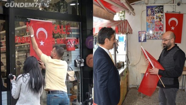 Kırıkkale Belediyesi’nden Barış Pınarı Harekatı’na Türk Bayraklı Destek