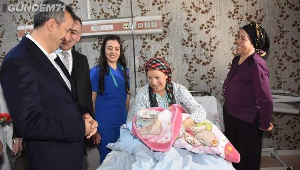 Kırıkkale’de 2020 Yılının İlk Bebekleri Dünyaya Geldi