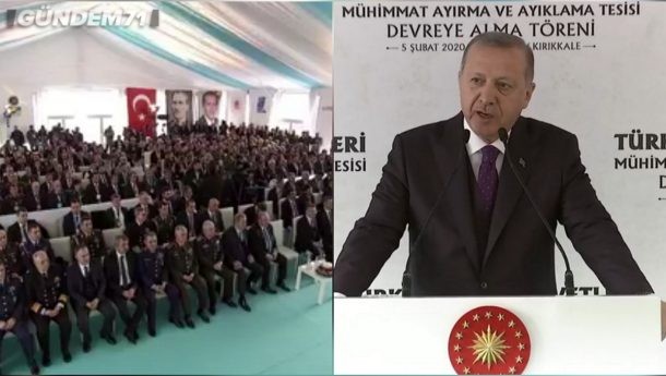 Cumhurbaşkanı Erdoğan, Kırıkkale TSK Mühimmat Ayırma ve Ayıklama Tesisi Açılışını Yaptı