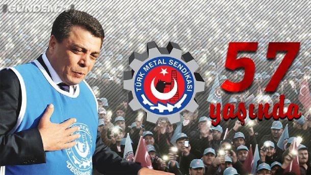Türk Metal Sendikası 57 Yaşında