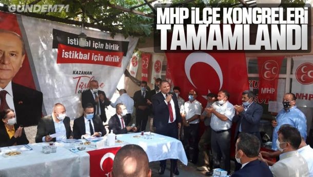 MHP Kırıkkale İlçe Kongreleri Tamamlandı