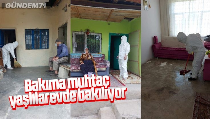 Kırıkkale’de Bakıma Muhtaç 280 Kişinin Evi Temizlendi