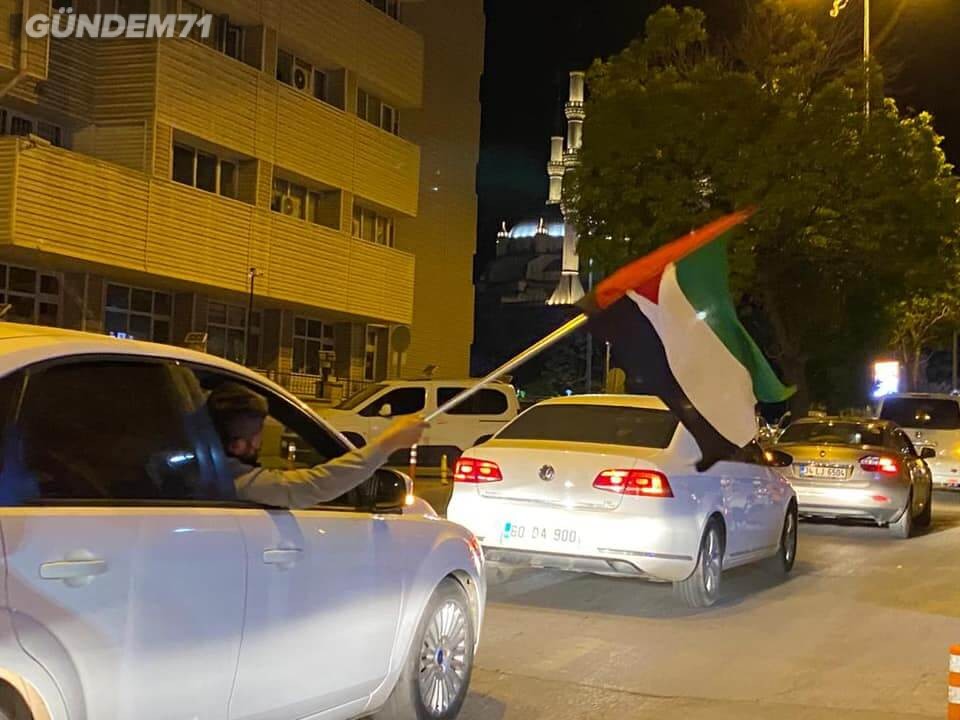 kirikkale-filistin-destek-israil-protesto-1 Kırıkkale'de İsrail'in Filistinlilere Yönelik Saldırıları Protesto Edildi