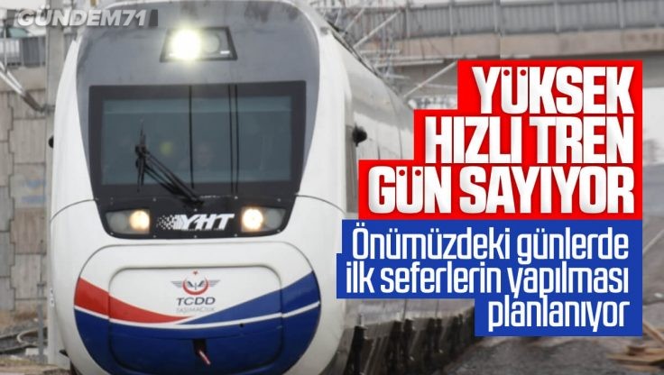 Ankara-Sivas Yüksek Hızlı Tren Hattı Gün Sayıyor