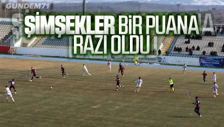 Kırıkkale Büyük Anadoluspor, İçel İdman Yurduspor 0-0 Berabere Kaldı