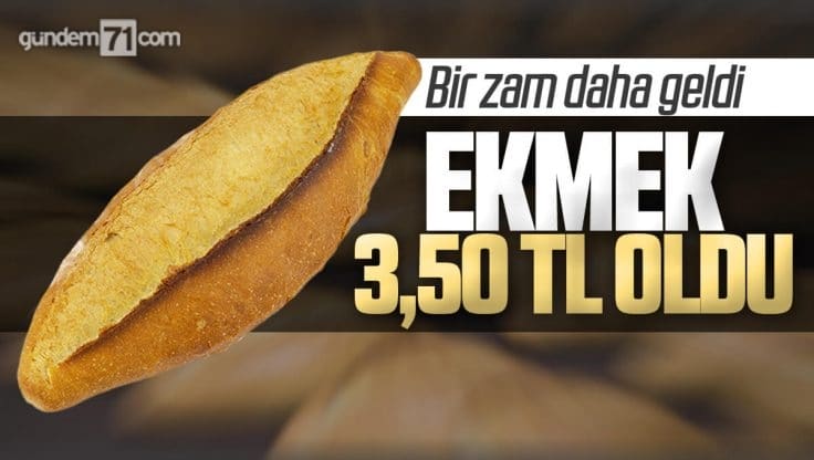 Kırıkkale’de Ekmeğe Bir Zam Daha Geldi; 3,50 TL Oldu