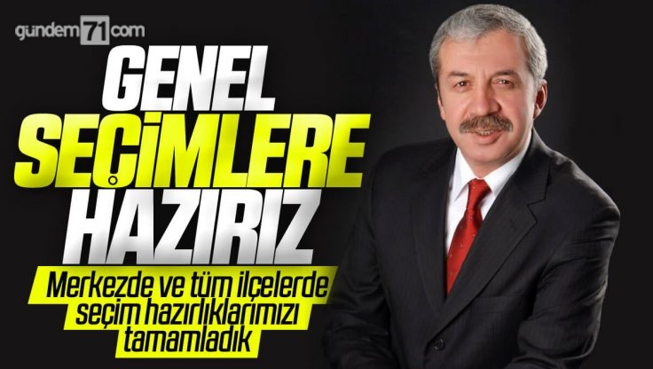 İYİ Parti Kırıkkale  İl Başkanı Bülent Şükrü Altınışık’tan Genel Seçimlere Hazırız Mesajı