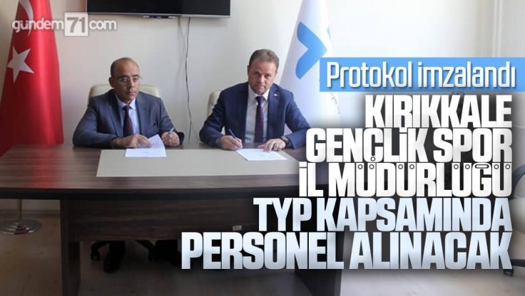 Kırıkkale Gençlik ve Spor İl Müdürlüğü TYP Kapsamında Personel Alımı Yapacak