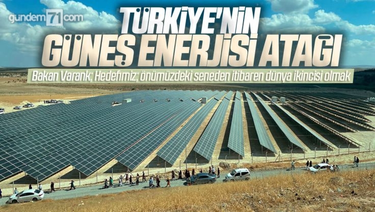 Kırıkkale’de Alfa Solar Güneş Enerji Paneli Tesisi Açıldı