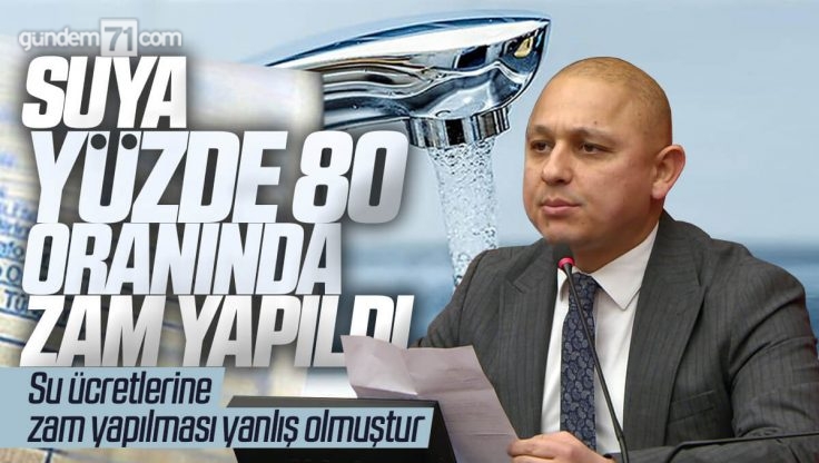 Ahmet Önal, Kırıkkale’de Suya Yüzde 80 Zam Yapılmasını TBMM Gündemine Taşıdı