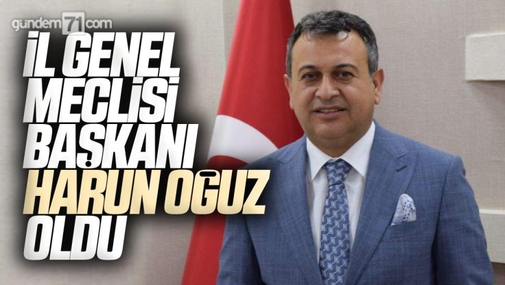 Kırıkkale İl Genel Meclisi Başkanı Harun Oğuz Seçildi