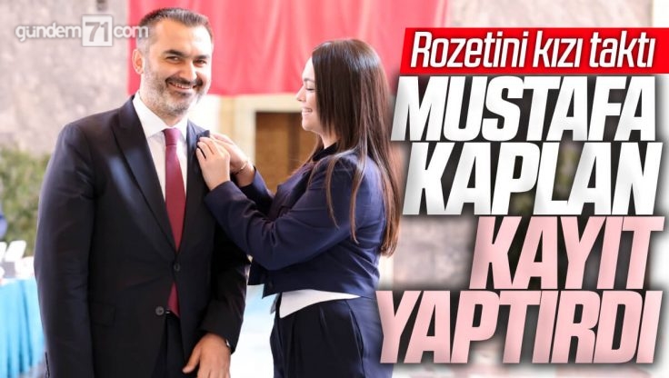 Ak Parti Kırıkkale Milletvekili Mustafa Kaplan TBMM’de Kayıt Yaptırdı
