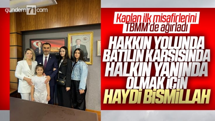 AK Parti Kırıkkale Mustafa Kaplan TBMM’de İlk Misafirlerini Ağırladı
