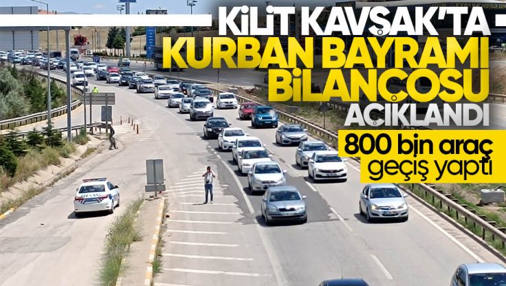 ‘Kilit Kavşak’ Kırıkkale’de Kurban Bayramı Tatili Süresinde 800 Bin Araç Geçiş Yaptı