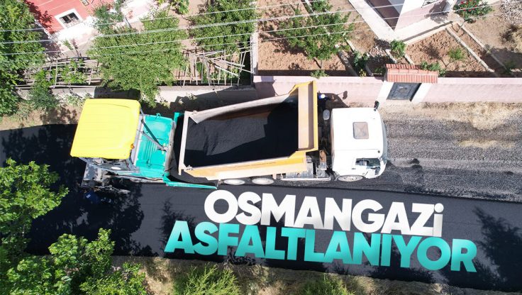 Kırıkkale Osmangazi Mahallesi’nde Asfalt Çalışmaları Aralıksız Devam Ediyor