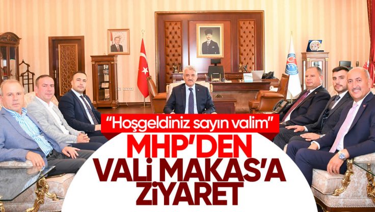 MHP’den Kırıkkale Valisi Mehmet Makas’a Hayırlı Olsun Ziyareti