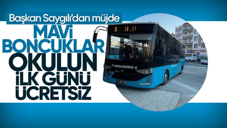 Kırıkkale Belediyesi Otobüsleri Okulun İlk Günü Ücretsiz