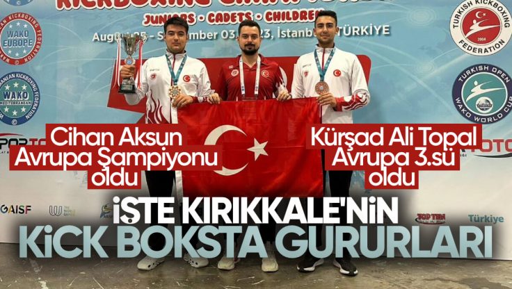 Kırıkkale’li Kick Boksçulardan Gururlandıran Başarı