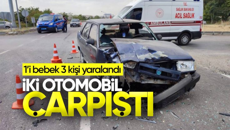 Kırıkkale’de Trafik Kazası; 1’i Bebek 3 Kişi Yaralandı