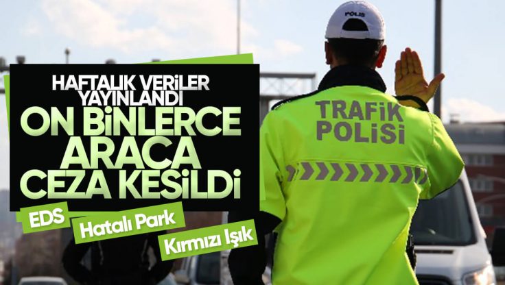 Kırıkkale’nin Haftalık Trafik Uygulaması Verileri Yayınlandı; On Binlerce Araca Ceza Kesildi