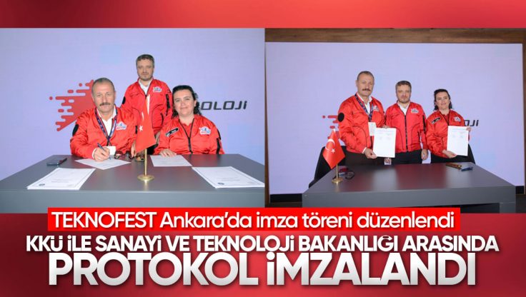 Kırıkkale Üniversitesi İle Sanayi ve Teknoloji Bakanlığı Arasında TEKNOFEST’te İşbirliği Protokolü İmzalandı