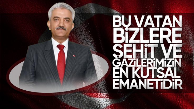 Kırıkkale Valisi Mehmet Makas’tan Gaziler Günü Mesajı