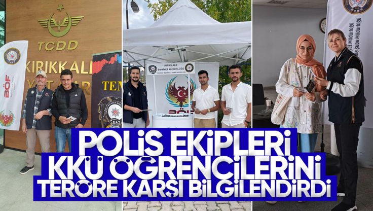 Kırıkkale Polisi, Üniversite Öğrencilerini Teröre Karşı Bilgilendirdi