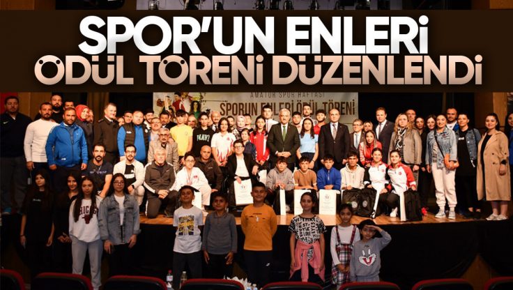 Kırıkkale’de ‘Sporun Enleri Ödül Töreni’ Düzenlendi
