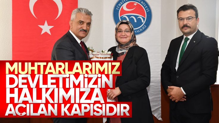 Kırıkkale Valisi Mehmet Makas, ‘Muhtarlar Günü’ Nedeniyle Program Düzenledi
