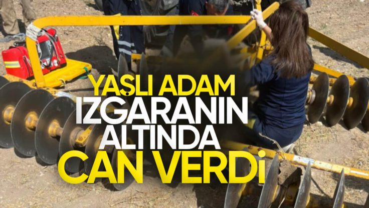 Kırıkkale’de Sökmeye Çalıştığı Izgaranın Altında Kalan Çiftçi Öldü
