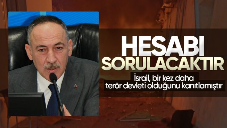 Kırıkkale Belediye Başkanı Mehmet Saygılı, İsrail’in Hastane Saldırısını Kınadı