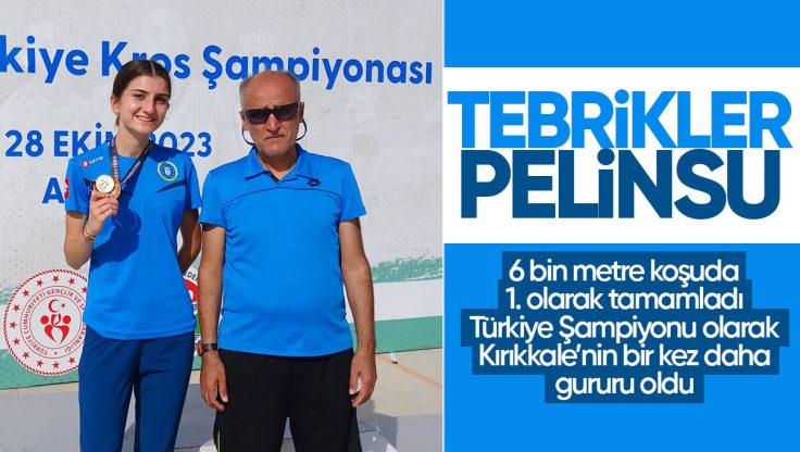 Kırıkkale’nin Gururu Pelinsu Şahin, Ferdi Kros Şampiyonası’nda Türkiye Şampiyonu Oldu
