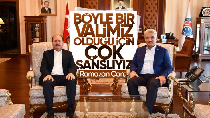 Ramazan Can’dan Kırıkkale Valisi Mehmet Makas’a Ziyaret