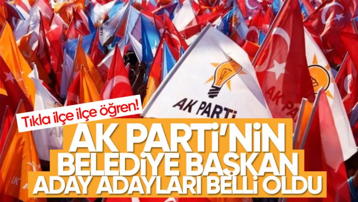 Kırıkkale’de Ak Parti Aday Adayları Belli Oldu