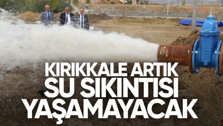 Başkan Saygılı Kırıkkale’de Yeni Temin Edilen Su Kaynağını İnceledi