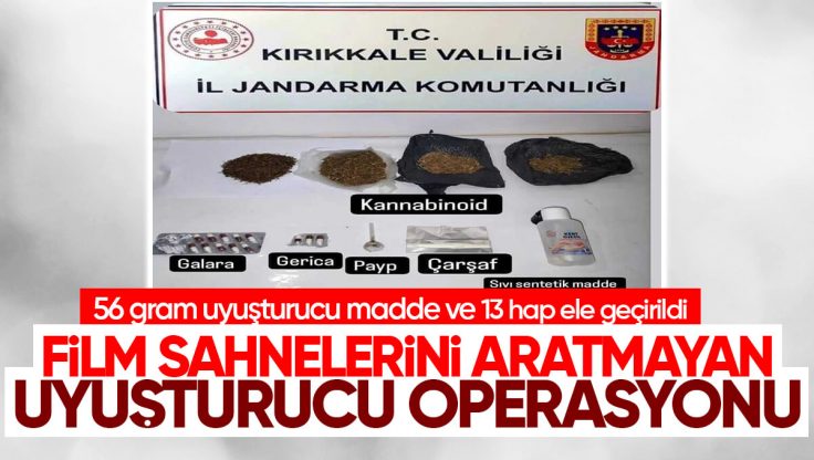 Kırıkkale’de Film Sahnelerini Aratmayan Uyuşturucu Operasyonu! Jandarma Takiple Böyle Yakaladı
