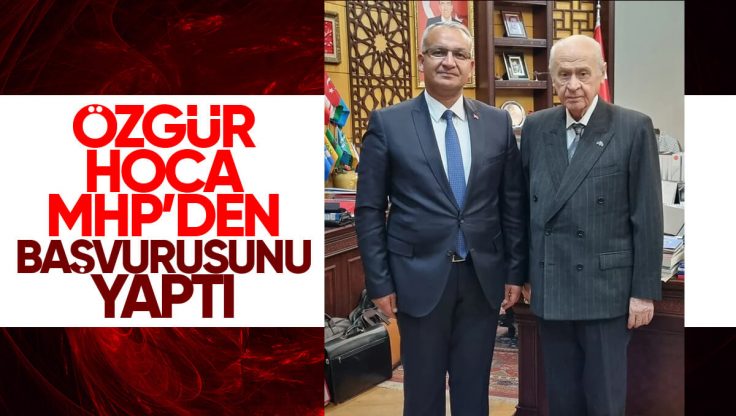 Özgür Şahbaz, MHP’den Kırıkkale Belediye Başkanlığı Aday Adaylık Başvurusunu Yaptı