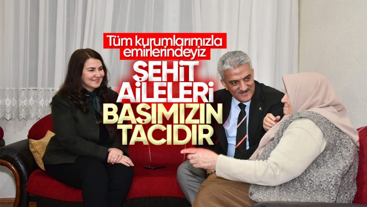 Kırıkkale Valisi Mehmet Makas Şehit Ailelerine Ziyaretlerini Sürdürüyor