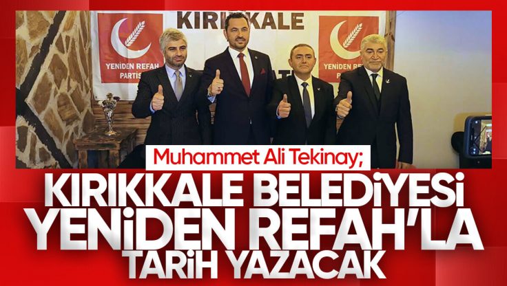 Yeniden Refah Partisi Adayı Muhammet Ali Tekinay, Kırıkkale İçin 71 Projesini Açıkladı