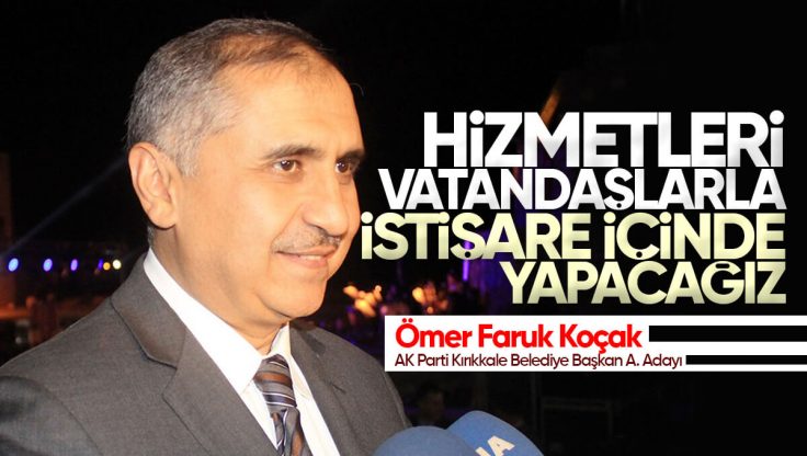 Ak Parti Kırıkkale Belediye Başkan Aday Adayı Ömer Faruk Koçak Çalışmalara Başladı