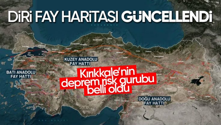 Türkiye Diri Fay Haritası Güncellendi, Kırıkkale Deprem Riski, Kırıkkale Deprem Bölgesi Mi?