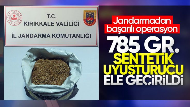 Kırıkkale’de 765 Gram Sentetik Uyuşturucu Ele Geçirildi