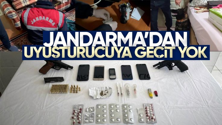 Kırıkkale İl Jandarma Ekiplerinden Dev Uyuşturucu Operasyonu