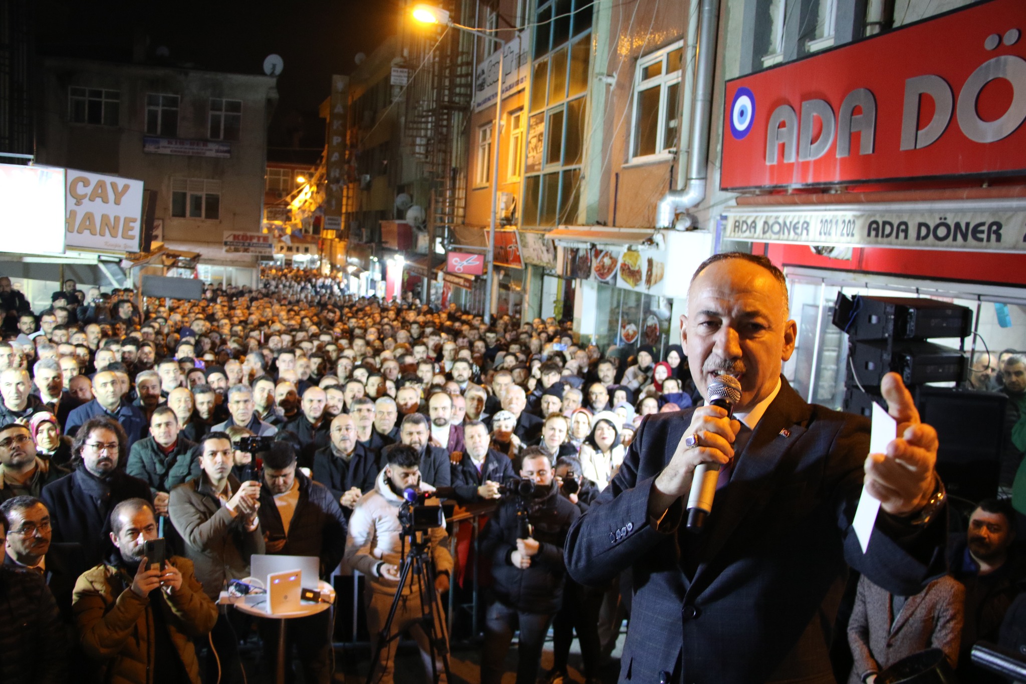 mehmet-saygili-ak-parti-kirikkale-belediye-baskan-adayi-karsilama-8 AK Parti Kırıkkale Belediye Başkanı Mehmet Saygılı'ya Coşkulu Karşılama