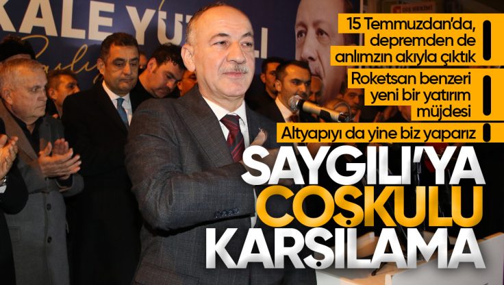 AK Parti Kırıkkale Belediye Başkanı Mehmet Saygılı’ya Coşkulu Karşılama