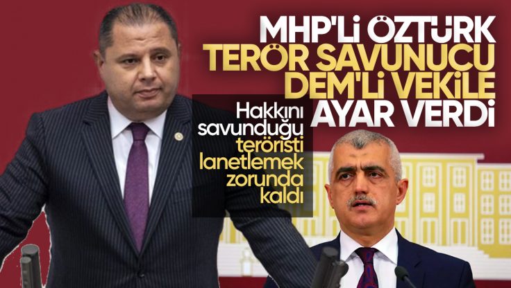 Halil Öztürk, Teröristi Savunan DEM Partili Vekile Geri Adım Attırdı