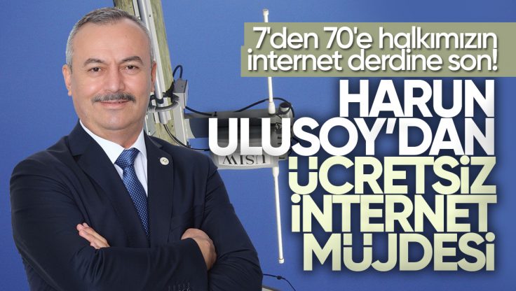 Harun Ulusoy’dan Kırıkkale’de İnternet Derdine Son Verecek Proje